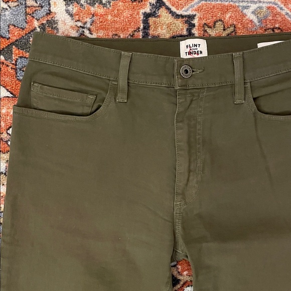 Huckberry Flint and Tinder Slim 365 Pant Green | Men’s Size 32x32 - Picture 8 of 11
